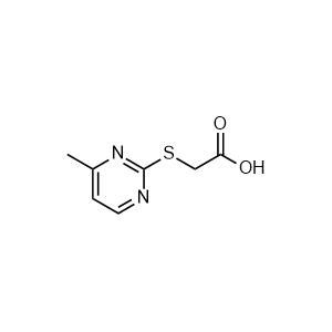 2-((4-Methylpyrimidin-2-yl)thio)acetic acid