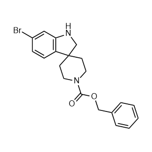 Benzyl 6-bromo-1,2-dihydrospiro[indole-3,4'-piperidine]-1'-carboxylate