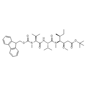 (5S,8S,11S,12R)-tert-butyl 11-((S)-sec-butyl)-1-(9H-fluoren-9-yl)-5,8-diisopropyl-12-methoxy-4,10-dimethyl-3,6,9-trioxo-2-oxa-4,7,10-triazatetradecan-14-oate