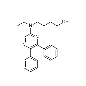 4-((5,6-Diphenylpyrazin-2-yl)(isopropyl)amino)butan-1-ol