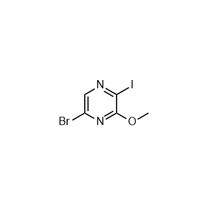 5-Bromo-2-iodo-3-methoxypyrazine