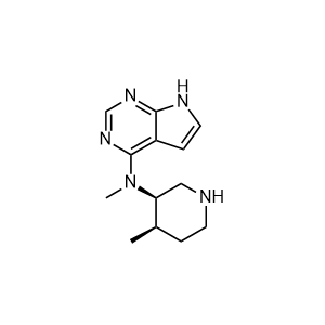 N-methyl-N-((3R,4R)-4-methylpiperidin-3-yl)-7H-pyrrolo[2,3-d]pyrimidin-4-amine