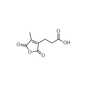 2,5-Dihydro-4-methyl-2,5-dioxo-3-furanpropanoic acid