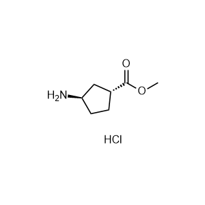Methyl (1R,3R)-3-aminocyclopentane-1-carboxylate hydrochloride