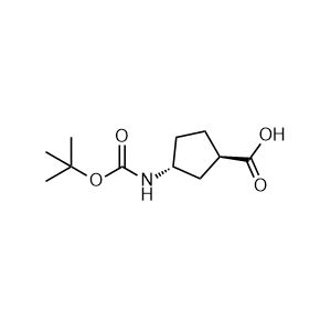 (1R,3R)-3-(Boc-Amino)cyclopentane-1-carboxylic acid