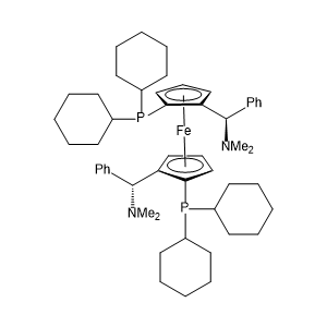 (1R,1'R)-1,1'-Bis(dicyclohexylphosphino)-2,2'-bis[(R)-(dimethylamino)phenylmethyl]ferrocene