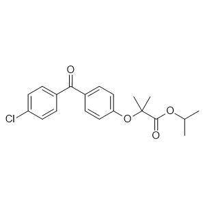 2-[4-(4-Chlorobenzoyl)phenoxy]-2-methylpropionic acid isopropyl ester