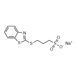 Sodium 3-(benzo[d]thiazol-2-ylthio)propane-1-sulfonate