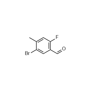 5-bromo-2-fluoro-4-methylbenzaldehyde