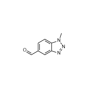 1-methyl-1H-benzo[d][1,2,3]triazole-5-carbaldehyde