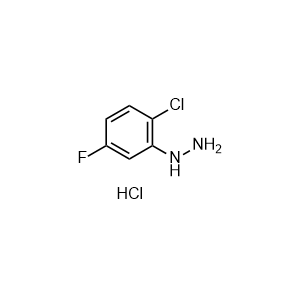 (2-chloro-5-fluorophenyl)hydrazine hydrochloride