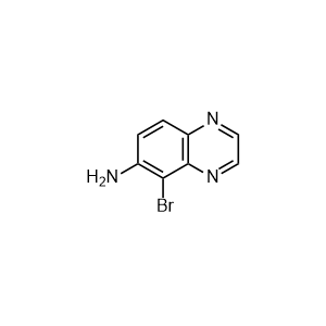 6-Amino-5-bromoquinoxaline