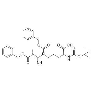 N<font face="Symbol">d</font>,N<font face="Symbol">w</font>-bis((benzyloxy)carbonyl)-N2-(tert-butoxycarbonyl)-L-arginine