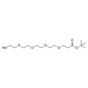 tert-Butyl 1-hydroxy-3,6,9,12-tetraoxapentadecan-15-oate