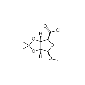(3aS,4S,6R,6aR)-6-methoxy-2,2-dimethyltetrahydrofuro[3,4-d][1,3]dioxole-4-carboxylic acid