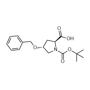 (2S,4R)-4-(benzyloxy)-1-(tert-butoxycarbonyl)pyrrolidine-2-carboxylic acid