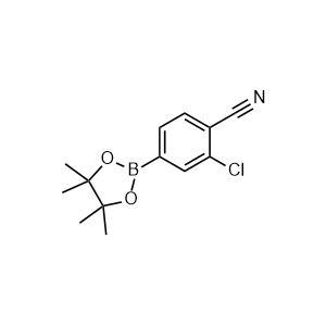 2-Chloro-4-(4,4,5,5-tetramethyl-1,3,2-dioxaborolan-2-yl)benzonitrile