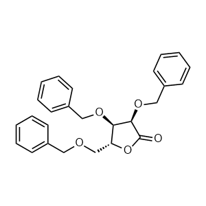 (3R,4R,5R)-3,4-Bis(benzyloxy)-5-((benzyloxy)methyl)dihydrofuran-2(3H)-one