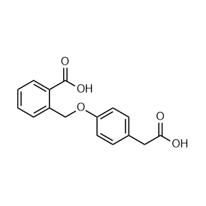 2-((4-(Carboxymethyl)phenoxy)methyl)benzoic acid