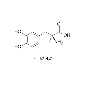 3-(3,4-Dihydroxyphenyl)-2-methyl-L-alanine sesquihydrate