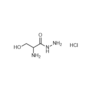 2-Amino-3-hydroxypropanehydrazide hydrochloride