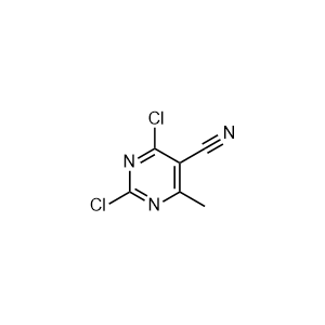 2,4-dichloro-6-methylpyrimidine-5-carbonitrile
