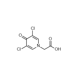 3,5-Dichloro-4-pyridone-N-acetic acid