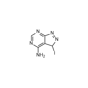 3-iodo-3H-pyrazolo[3,4-d]pyrimidin-4-amine
