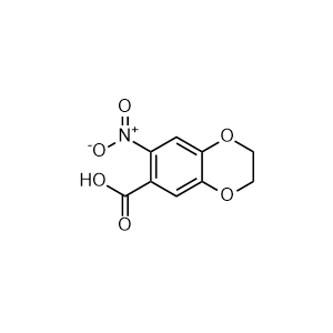 7-nitro-2,3-dihydrobenzo[b][1,4]dioxine-6-carboxylic acid