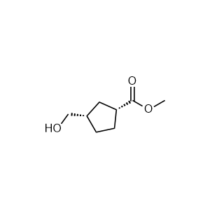 rel-Methyl (1R,3S)-3-(hydroxymethyl)cyclopentane-1-carboxylate