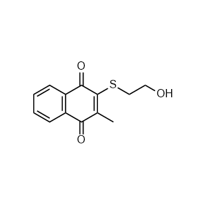 2-((2-Hydroxyethyl)thio)-3-methylnaphthalene-1,4-dione