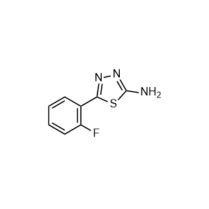 5-(2-Fluorophenyl)-1,3,4-thiadiazol-2-amine