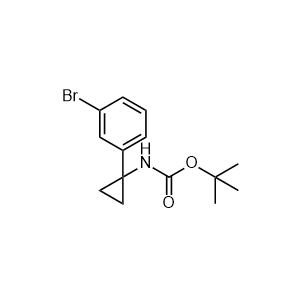 tert-Butyl (1-(3-bromophenyl)cyclopropyl)carbamate
