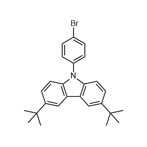 9-(4-Bromophenyl)-3,6-di-tert-butylcarbazole