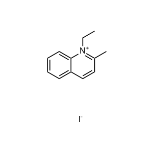 1-Ethyl-2-methylquinolinium iodide