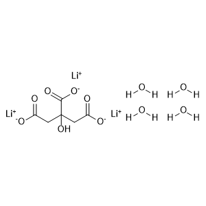 Lithium citrate tribasic tetrahydrate