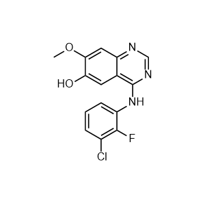 4-((3-Chloro-2-fluorophenyl)amino)-7-methoxyquinazolin-6-ol