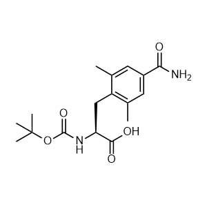 (S)-2-(tert-butoxycarbonylamino)-3-(4-carbamoyl-2,6-dimethylphenyl)propanoic acid