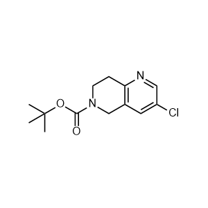 tert-Butyl 3-chloro-7,8-dihydro-1,6-naphthyridine-6(5H)-carboxylate