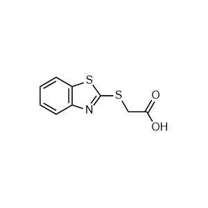 (2-Benzothiazolylthio)acetic acid