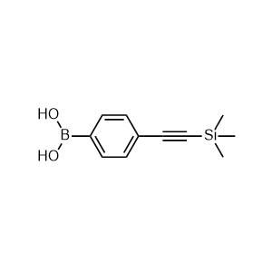 (4-((trimethylsilyl)ethynyl)phenyl)boronic acid