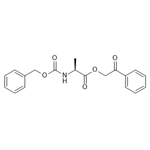 2-Oxo-2-phenylethyl ((benzyloxy)carbonyl)-L-alaninate