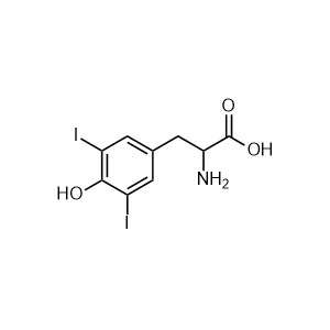 2-Amino-3-(4-hydroxy-3,5-diiodophenyl)propanoic acid