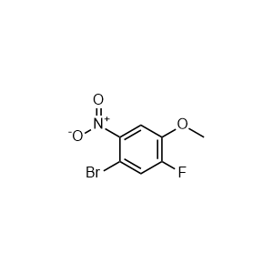 1-Bromo-5-fluoro-4-methoxy-2-nitrobenzene