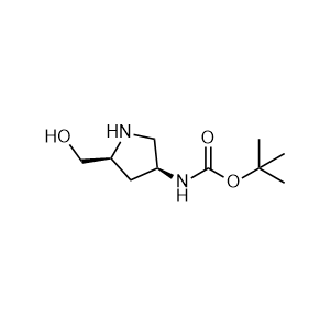tert-Butyl N-[(3S,5S)-5-(hydroxymethyl)pyrrolidin-3-yl]carbamate