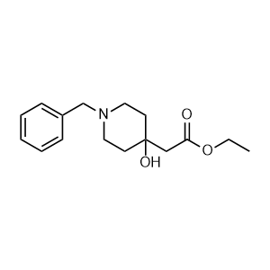 Ethyl 2-(1-benzyl-4-hydroxypiperidin-4-yl)acetate