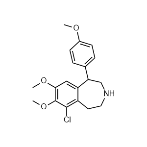 6-chloro-7,8-dimethoxy-1-(4-methoxyphenyl)-2,3,4,5-tetrahydro-1H-benzo[d]azepine
