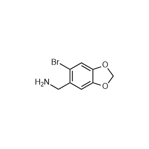 (6-bromobenzo[d][1,3]dioxol-5-yl)methanamine