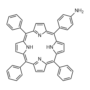 5-(4-Aminophenyl)-10,15,20-tris(phenyl)porphyrin