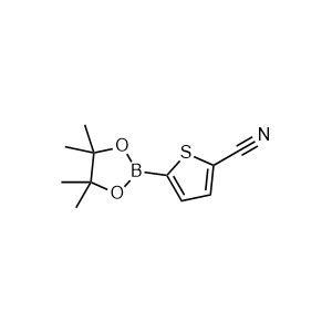 5-(4,4,5,5-Tetramethyl-1,3,2-dioxaborolan-2-yl)thiophene-2-carbonitrile
